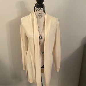 Ann Taylor cardigan cream